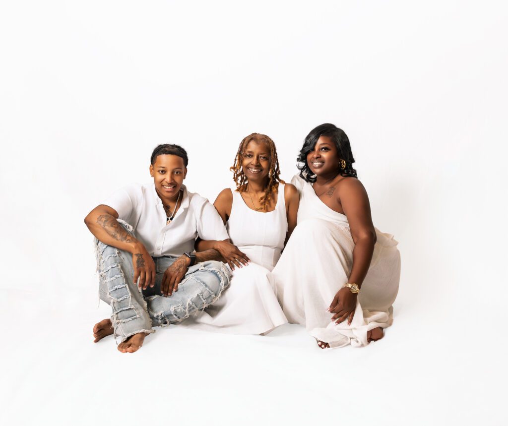 Mom and Daughters Legacy Portrait