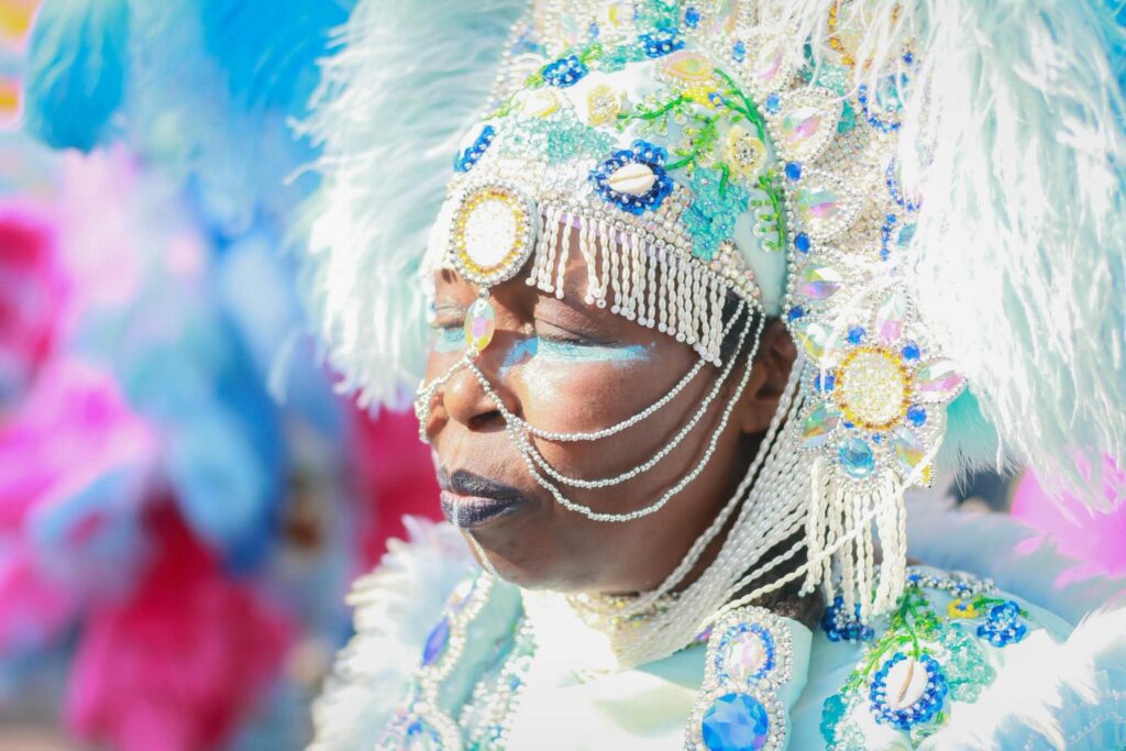 Indigenous dancers performing at a Pow Wow gathering